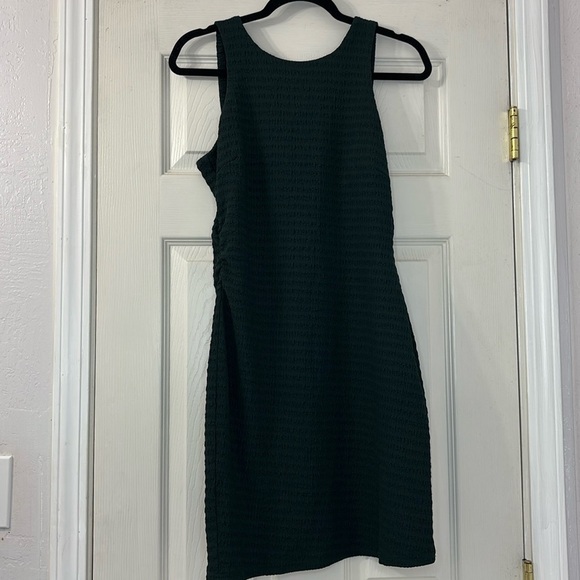 All:Row Elegant Sleeveless Green textured  Dress size SP - Picture 1 of 10